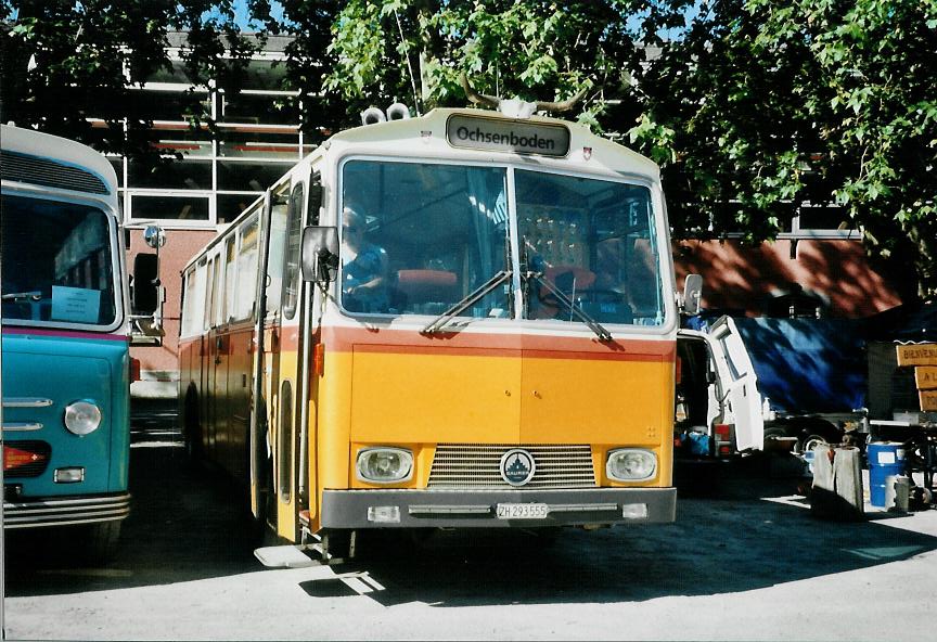 (108'020) - Gadliger, Horgen - ZH 293'555 - Saurer/Tscher (ex Lienert&Ehrler, Einsiedeln; ex Lienert, Einsiedeln) am 21. Juni 2008 in Aigle, Saurertreffen