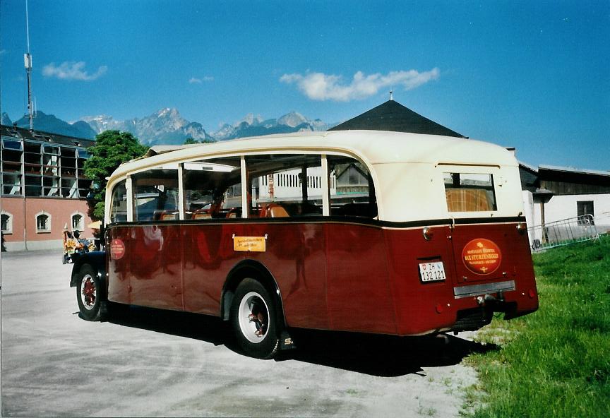 (108'026) - Sturzenegger, Bergdietikon - ZH 132'121 - Saurer/Saurer (ex Mazzoleni, Chur; ex Societ Rabadan, Bellinzona; ex Faggio, Bellinzona) am 21. Juni 2008 in Aigle, Saurertreffen