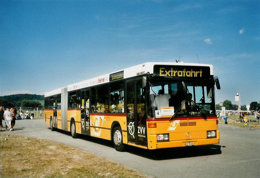 (109'033) - PostAuto Zrich - Nr. 48/ZH 780'687 - Mercedes (ex Nr. 22; ex P 27'725) am 11. Juli 2008 in Frauenfeld, Open-Air