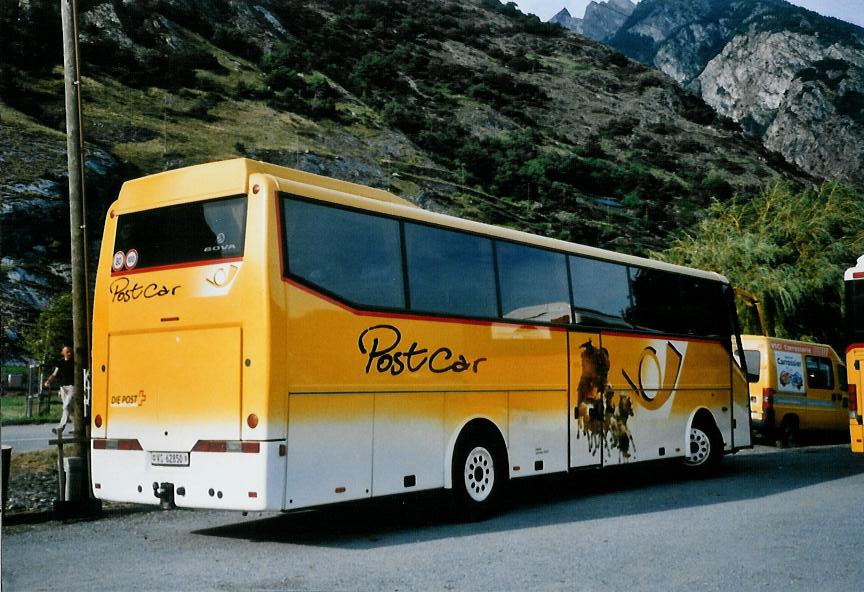 (110'424) - PostAuto Wallis - VS 62'850 - Bova (ex FO Brig) am 16. August 2008 in Gampel, Open-Air