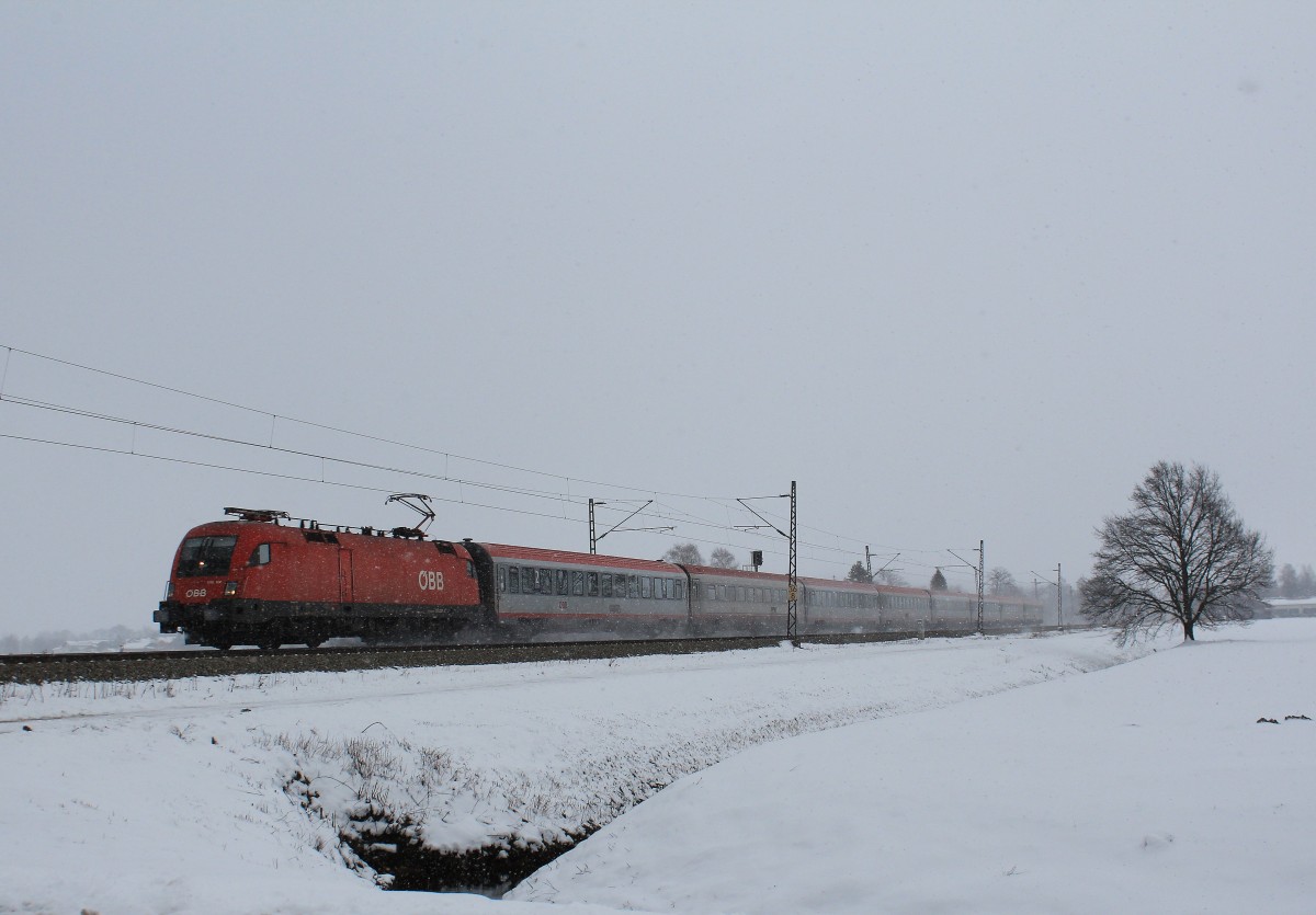 1116 107-4 am 9. Februar 2013 bei bersee am Chiemsee.