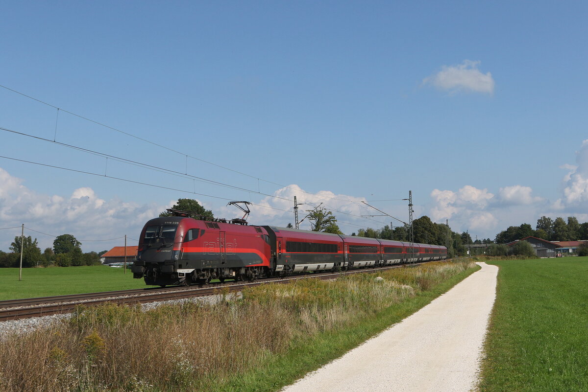 1116 228 am 26. September 2021 bei bersee am Chiemsee.