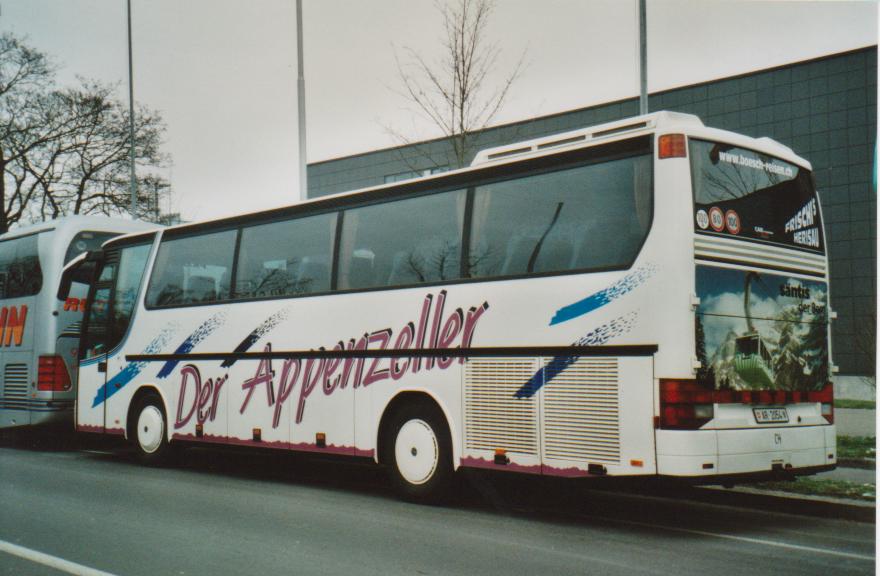 (112'305) - Frischi's, Herisau - AR 2054 - Setra am 28. November 2008 in Bern, Guisanplatz