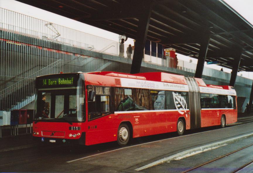 (113'237) - Bernmobil, Bern - Nr. 811/BE 612'811 - Volvo am 23. Dezember 2008 in Bern, Westside