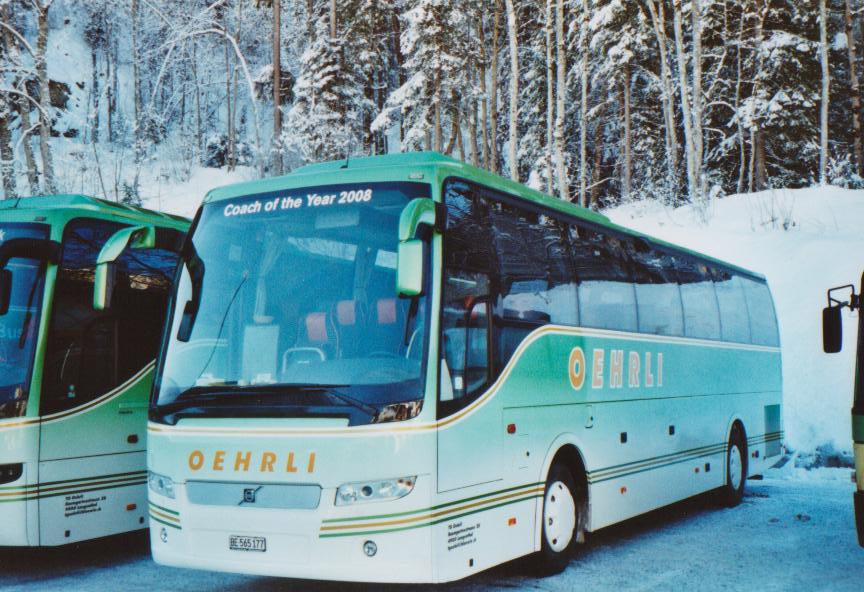 (113'508) - Oehrli, Lenk - BE 565'177 - Volvo am 2. Januar 2009 in Lenk, Talstation Betelberg