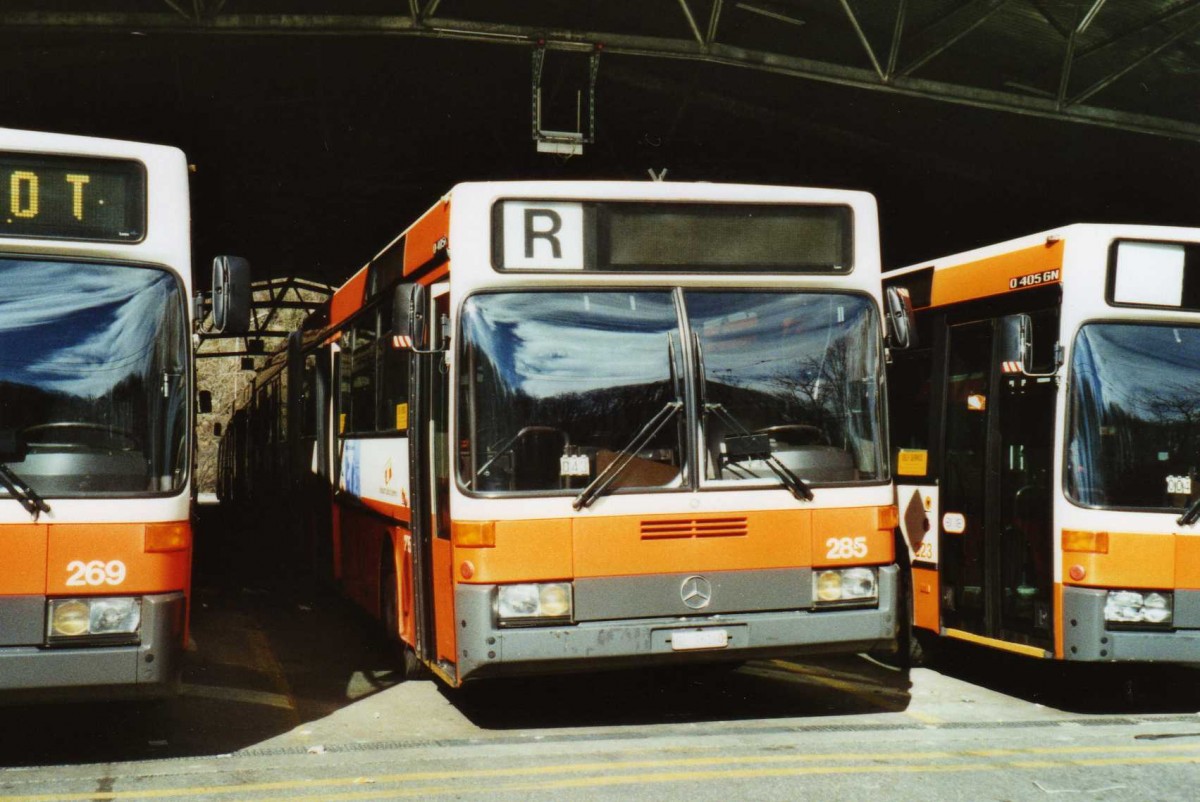 (114'920) - TPG Genve - Nr. 285/GE 96'140 - Mercedes am 8. Mrz 2009 in Genve, Dpt