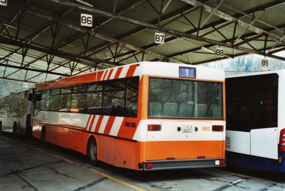 (114'933) - TPG Genve - Nr. 600/GE 96'257 - Mercedes am 8. Mrz 2009 in Genve, Dpt