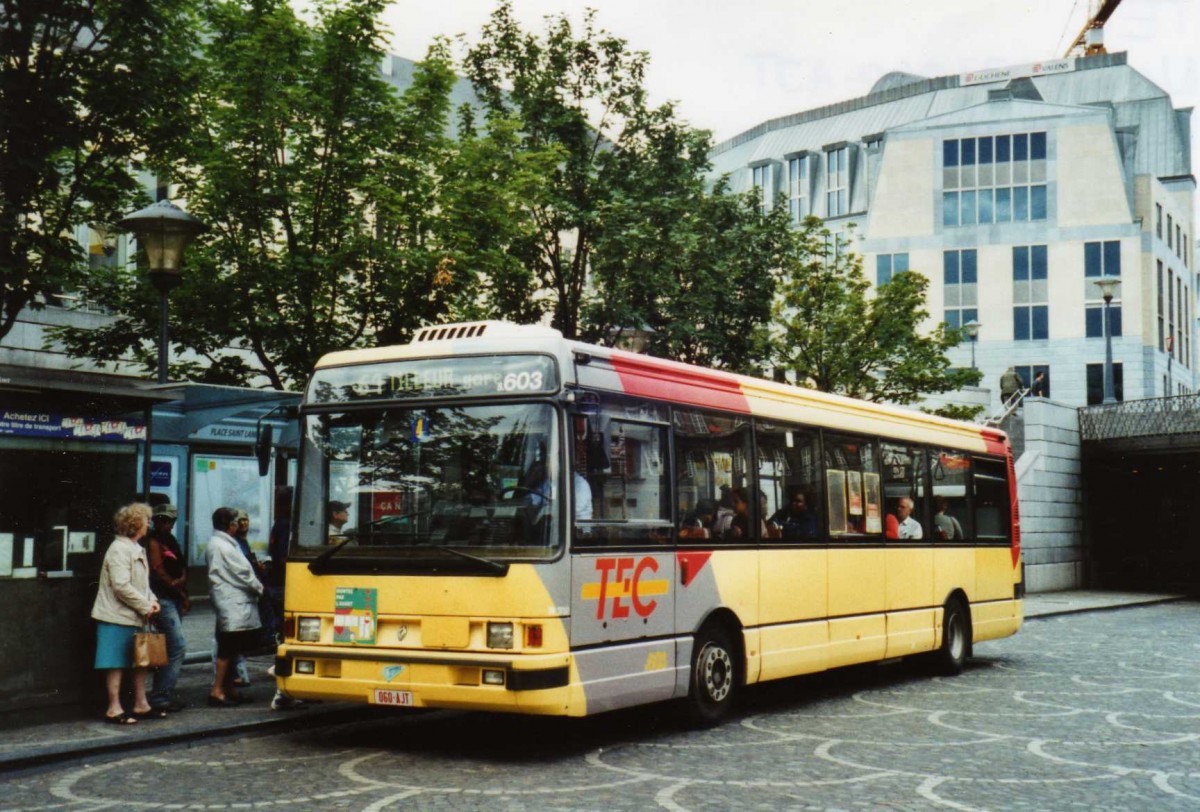 (118'714) - TEC Lige - Nr. 5.603/060-AJT - Renault am 8. Juli 2009 in Lige, Place Saint-Laurent