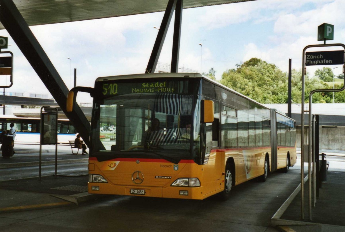 (119'014) - ASN Stadel - Nr. 199/ZH 4652 - Mercedes am 10. Juli 2009 in Zrich, Flughafen