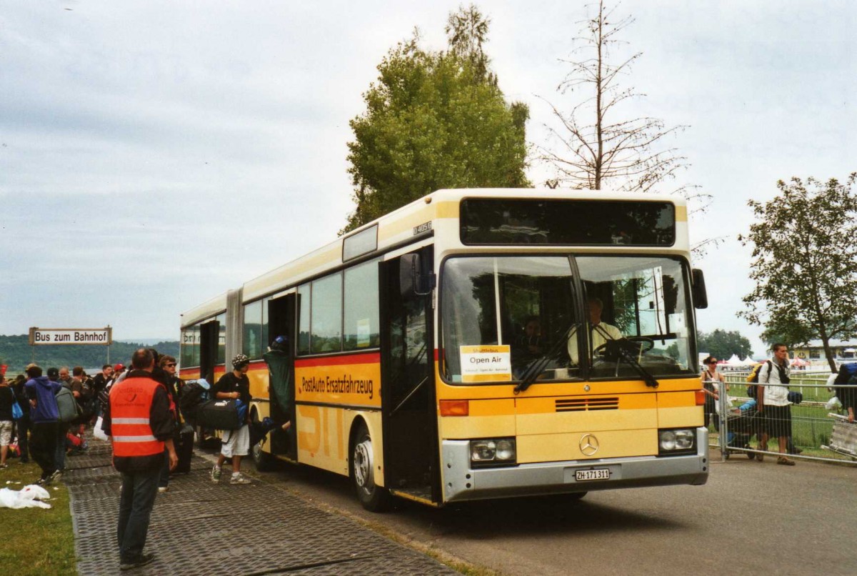 (119'129) - Moser, Flaach - Nr. 32/ZH 171'311 - Mercedes (ex STI Thun Nr. 65) am 12. Juli 2009 in Frauenfeld, Open-Air