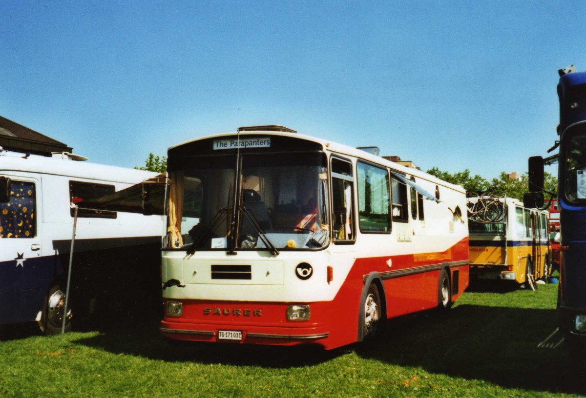 (119'806) - Rogoll - Saurer/Tscher (ex P 24'273) am 15. August 2009 in Zug, Wohnbustreffen