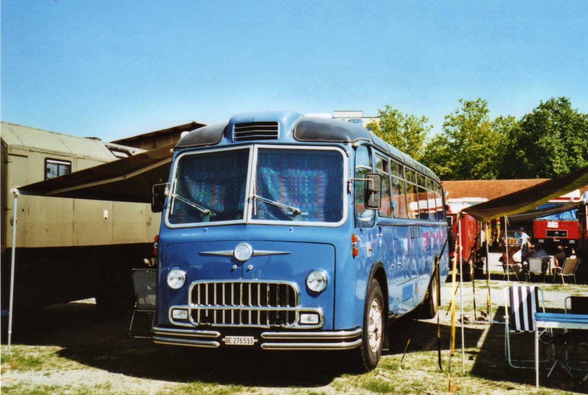 (119'833) - Heimberg, Oberburg - BE 276'513 - FBW/Gangloff (ex P 24'035; ex P 21'535) am 15. August 2009 in Zug, Wohnbustreffen