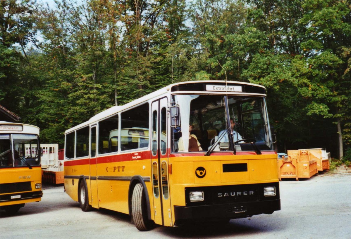 (121'407) - Bernair, Mnsingen - FBW/Tscher (ex Schebath, Lauerz; ex Albin, Fllanden; ex Heim, Flums) am 27. September 2009 in Oberburg, Ziegelgut