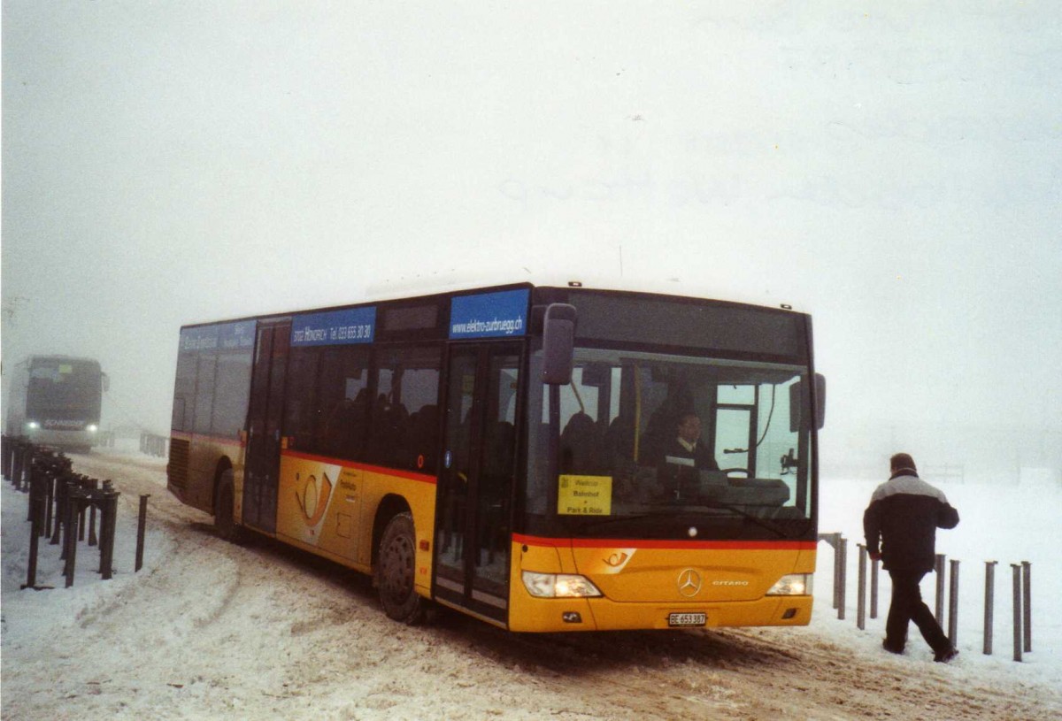 (123'918) - PostAuto Bern - BE 653'387 - Mercedes am 9. Januar 2010 in Adelboden, Weltcup