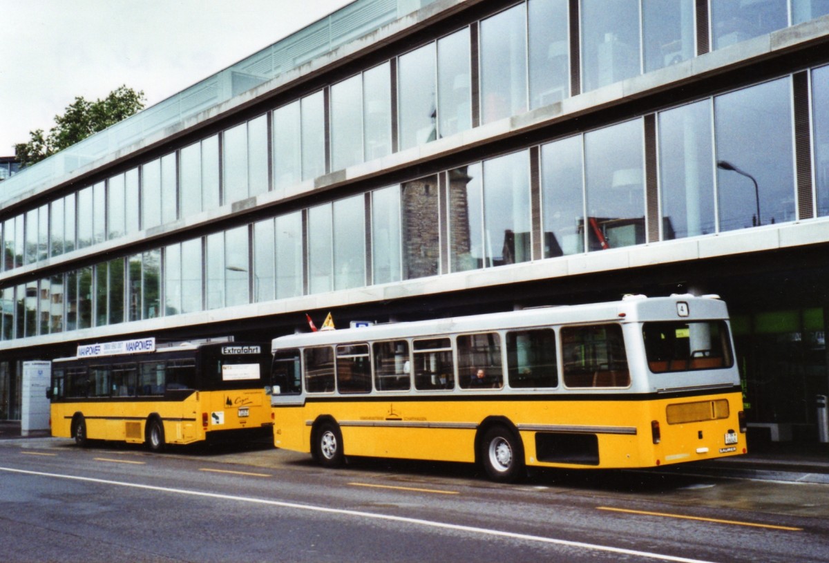 (126'219) - Wanner, Schleitheim - Nr. 40/SH 58'045 - Saurer/Hess (ex Ruklic, Schaffhausen; ex VBSH Schaffhausen Nr. 40; ex VBSH Schaffhausen Nr. 19) am 16. Mai 2010 in Schaffhausen, Landhaus