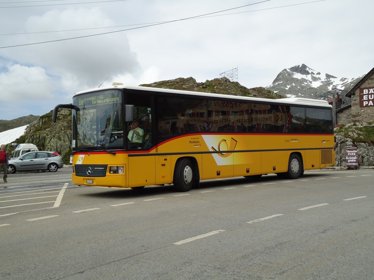 (127'537) - AVG Meiringen - Nr. 69/BE 416'769 - Mercedes am 4. Juli 2010 in Grimsel, Rest. Grimselblick 