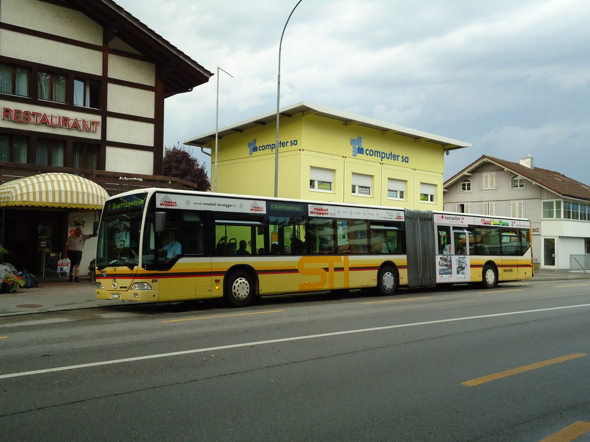 (127'998) - STI Thun - Nr. 84/BE 543'384 - Mercedes am 16. Juli 2010 in Thun, Strandbad