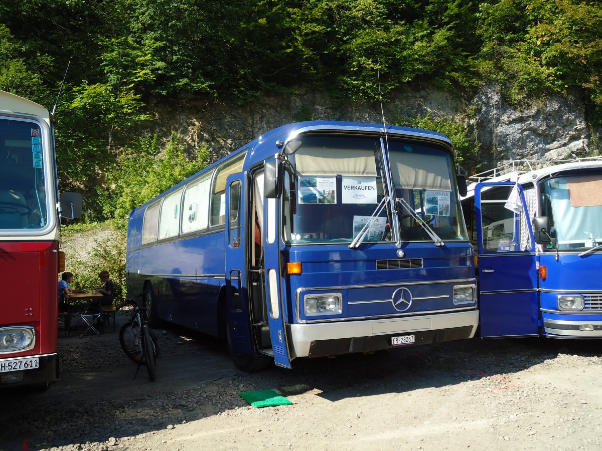 (128'935) - Neuhaus, Villars-sur-Glne - FR 28'287 - Mercedes am 22. August 2010 in Thayngen, Wohnbustreffen