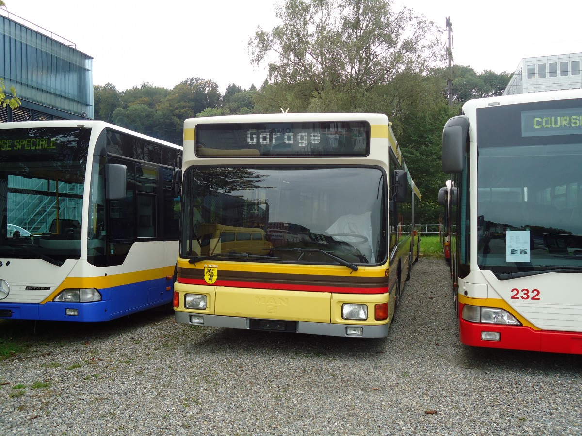 (129'715) - STI Thun - Nr. 69 - MAN am 15. September 2010 in Kloten, EvoBus