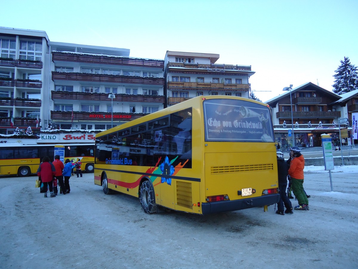 (131'902) - AVG Grindelwald - Nr. 15/BE 416'282 - Vetter am 31. Dezember 2010 beim Bahnhof Grindelwald