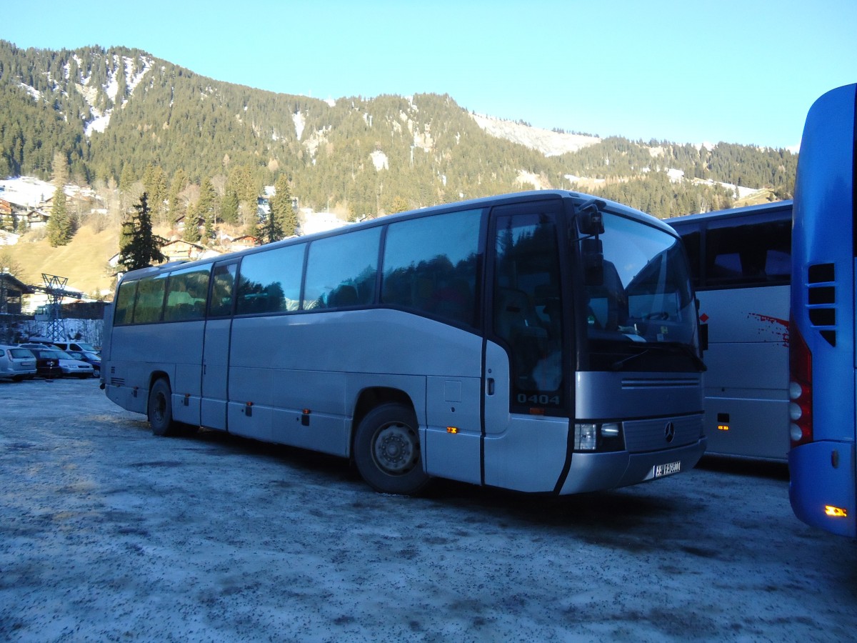 (132'036) - Aus Deutschland: AA-FA 1500 - Mercedes am 8. Januar 2011 in Adelboden, ASB