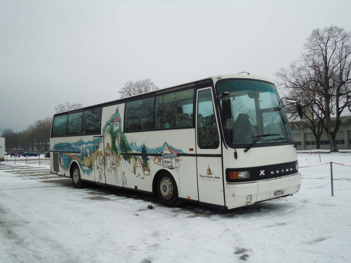 (132'462) - Schmid, Berneck - SG 168'936 - Setra am 30. Januar 2011 in Thun, Allmend