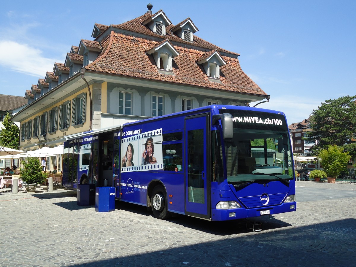 (133'848) - Nivea, Mnchenstein - BE 714'410 - Mercedes (ex TC La Chaux-de-Fonds) am 26. Mai 2011 in Thun, Waisenhausplatz