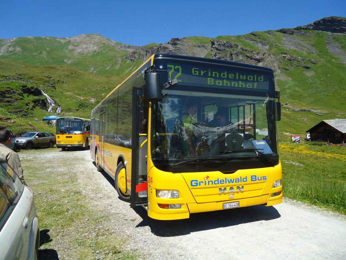 (134'710) - AVG Grindelwald - Nr. 24/BE 364'408 - MAN/Gppel am 3. Juli 2011 in Grindelwald, Bachlger