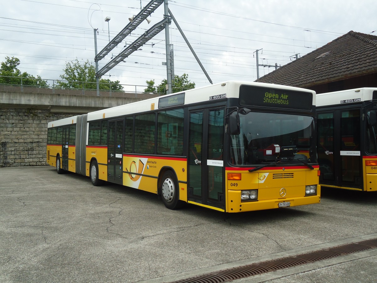 (134'909) - PostAuto Zrich - Nr. 49/ZH 780'688 - Mercedes (ex Nr. 23; ex P 27'727) am 10. Juli 2011 in Frauenfeld, Jugendmusikschule