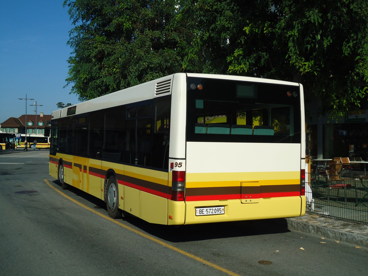 (136'258) - STI Thun - Nr. 95/BE 572'095 - MAN am 1. Oktober 2011 bei der Schifflndte Thun