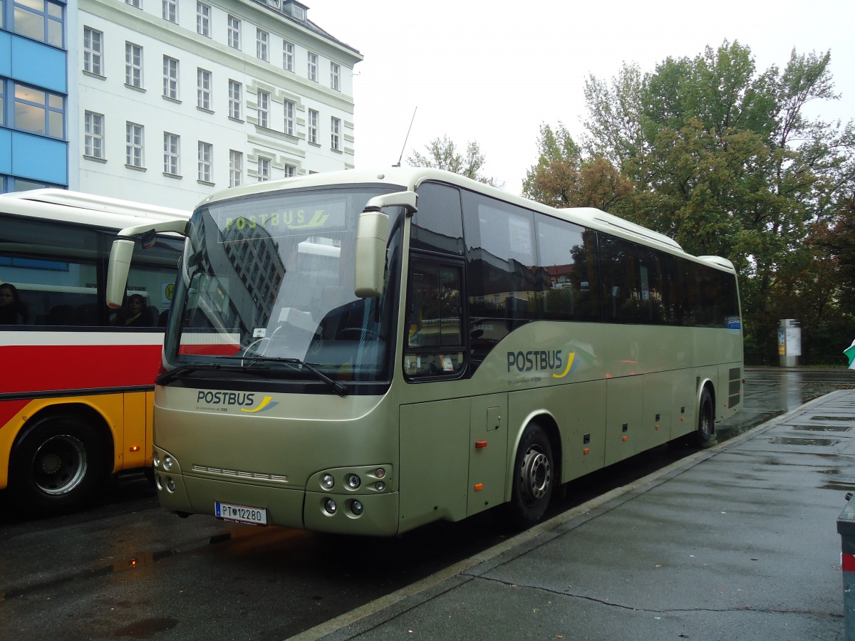 (136'570) PostBus - PT 12'280 - Temsa am 7. Oktober 2011 in Graz, Andreas-Hofer-Platz