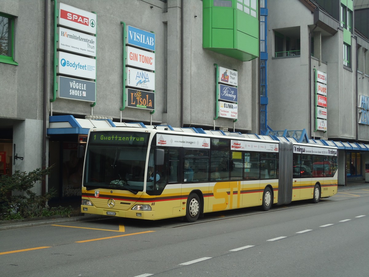 (136'736) - STI Thun - Nr. 85/BE 543'385 - Mercedes am 11. November 2011 in Thun, Postbrcke