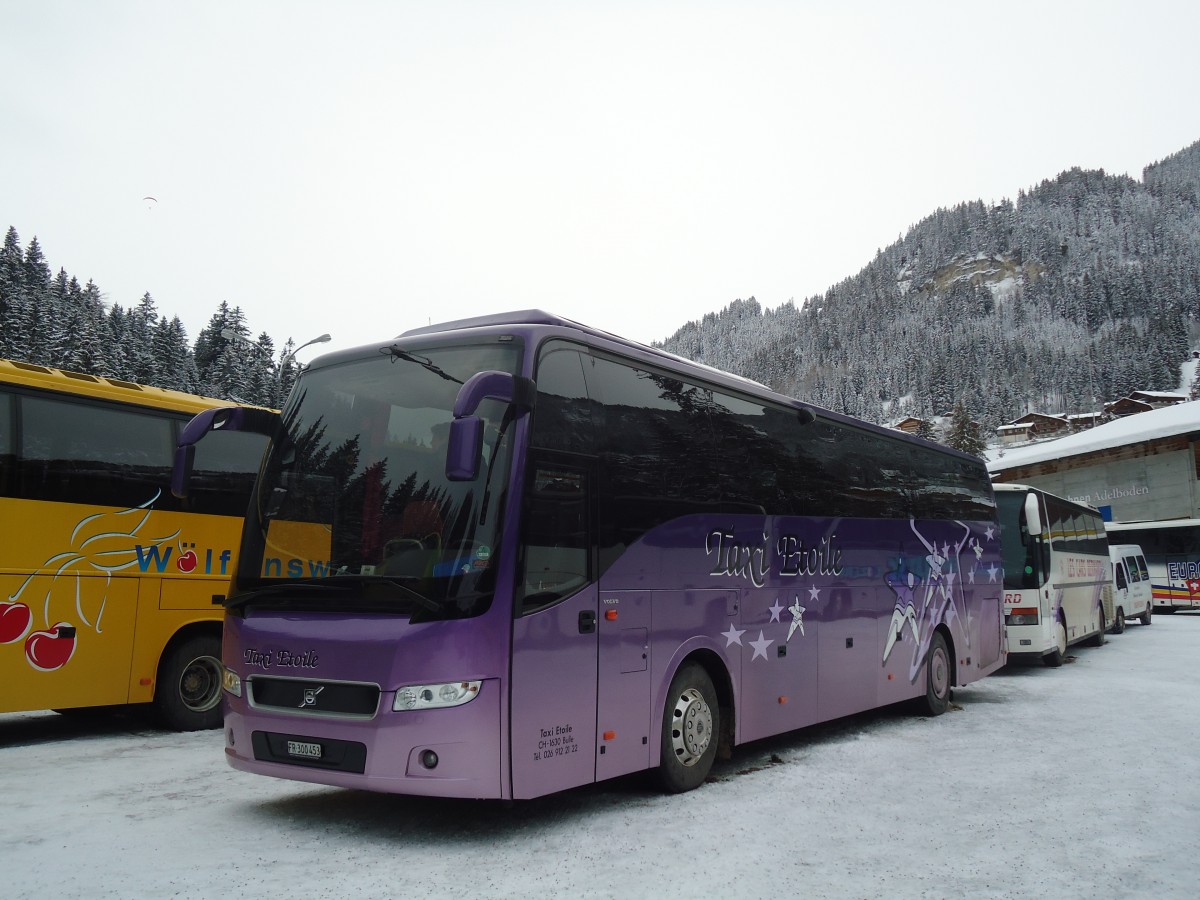 (137'383) - Taxi Etoile, Bulle - FR 300'453 - Volvo am 7. Januar 2012 in Adelboden, ASB