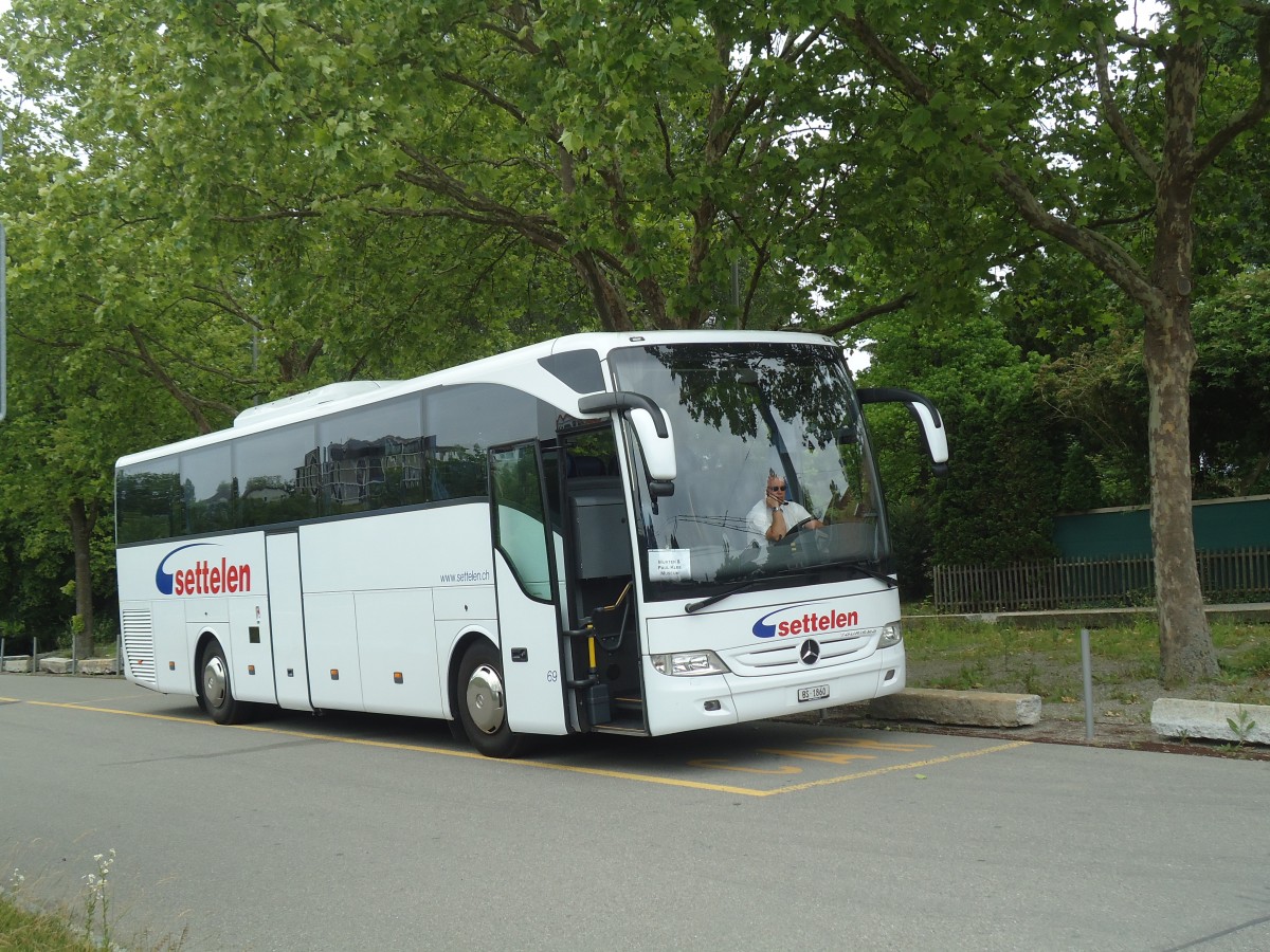 (140'125) - Settelen, Basel - Nr. 69/BS 1860 - Mercedes am 24. Juni 2012 in Bern, Zentrum Paul Klee