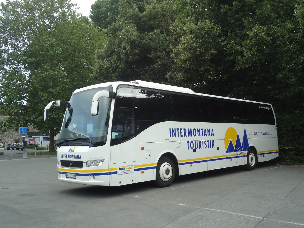 (140'488) - Aus Oesterreich: Intermontana, Achenkirch - SZ 672 YR - Volvo am 12. Juli 2012 in Thun, Grabengut