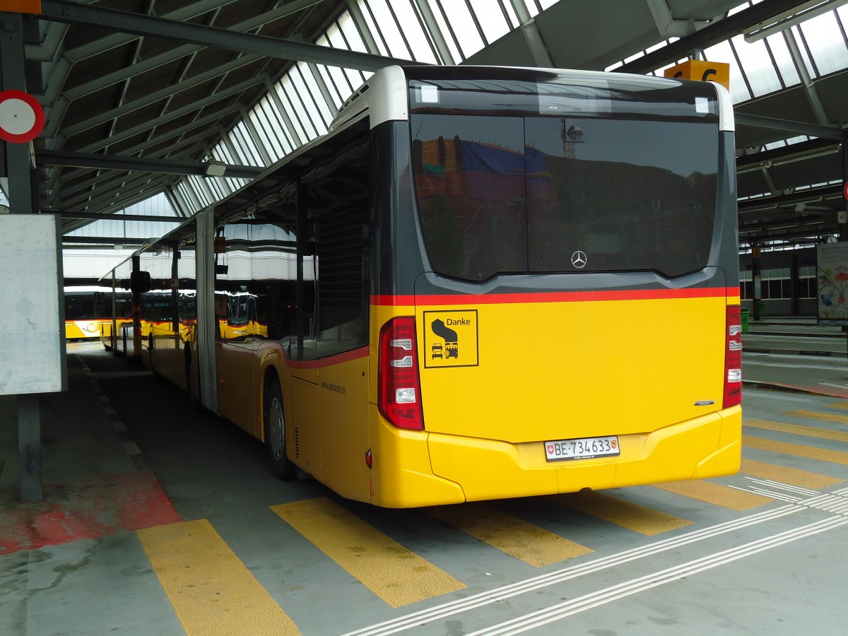 (144'093) - PostAuto Bern - Nr. 633/BE 734'633 - Mercedes am 12. Mai 2013 in Bern, Postautostation