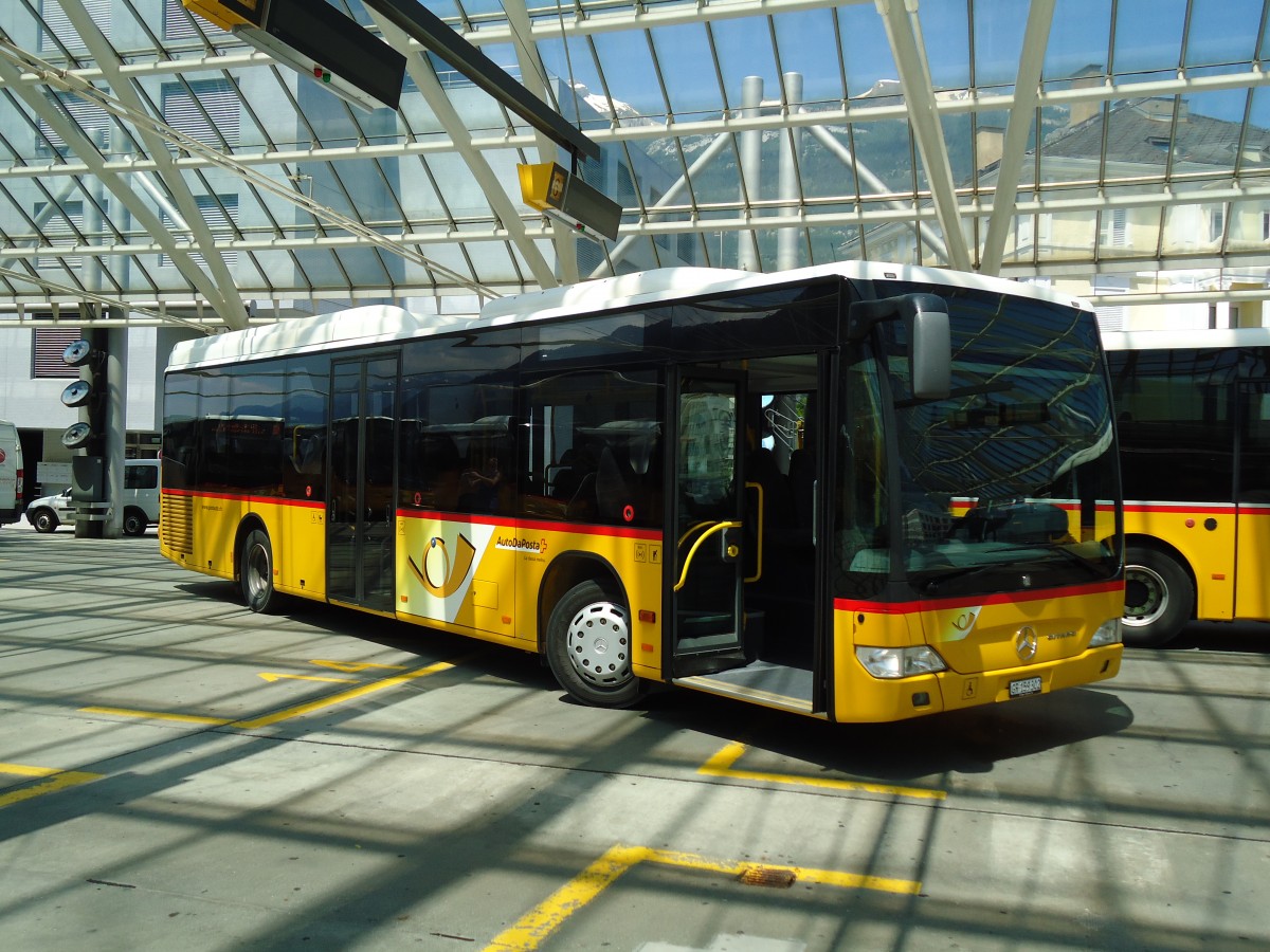 (145'209) - PostAuto Graubnden - GR 159'302 - Mercedes am 17. Juni 2013 in Chur, Postautostation