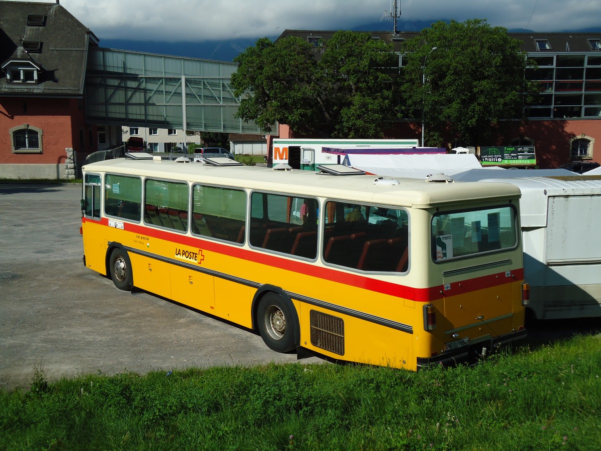 (145'329) - Montandon, Peseux - NE 119'984 - Saurer/Hess (ex P 25'631) am 22. Juni 2013 in Aigle, Saurertreffen