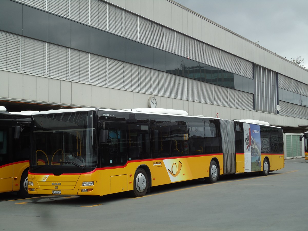 (145'449) - PostAuto Bern - Nr. 662/BE 610'549 - MAN am 23. Juni 2013 in Bern, Postautostation