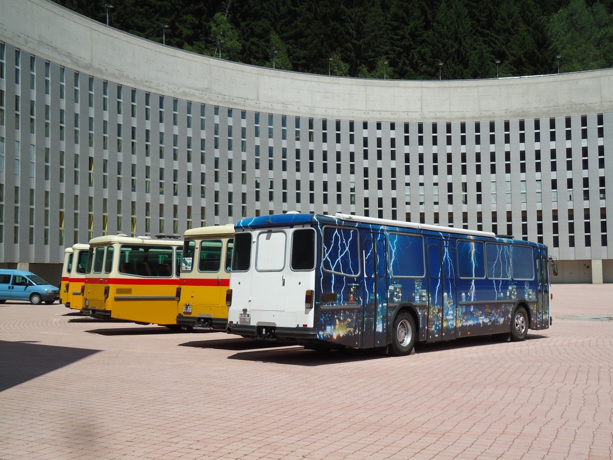 (145'930) - Gloor, Staufen - AG 9380 U - Saurer/Hess (ex ALMAT, Tagelswangen; ex P 26'516) am 20. Juli 2013 in Airolo, Caserna