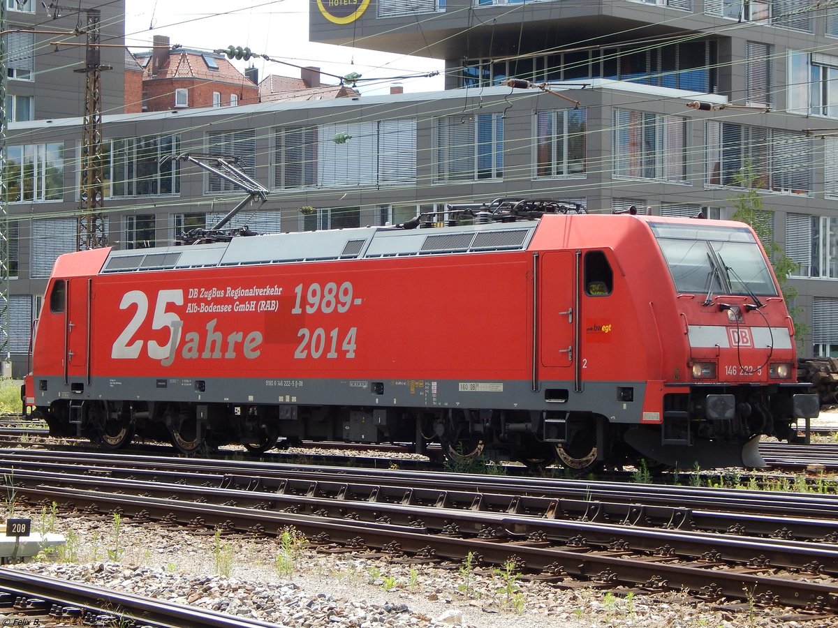 146 222-5 in Ulm.