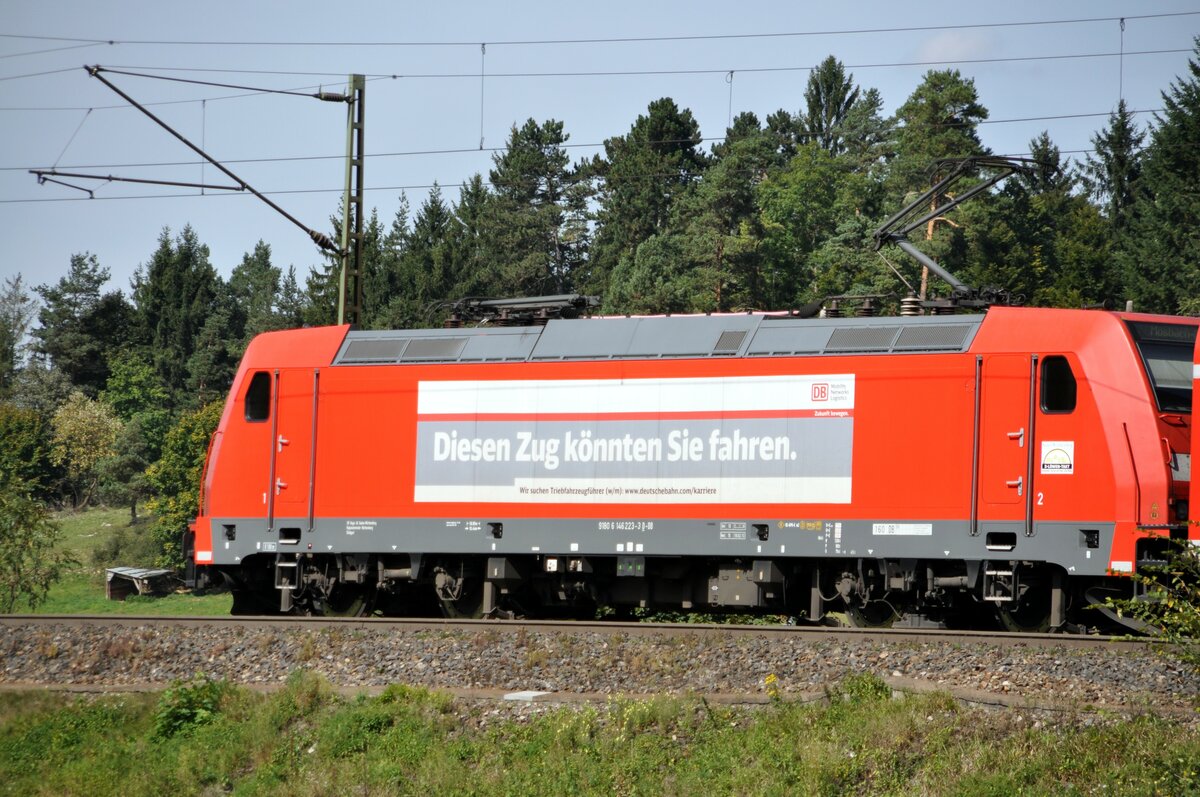 146 223-3 in Amstetten am 20.09.2012.