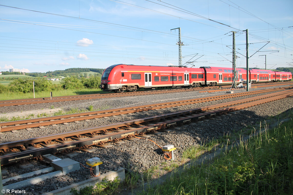 1462 532 als RE 14 4992 N�rnberg - Saalfeld bei Ebensfeld. 20.05.24