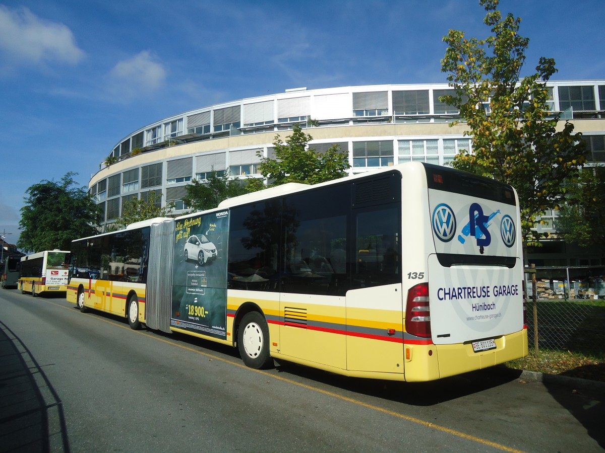 (147'441) - STI Thun - Nr. 135/BE 801'135 - Mercedes am 2. Oktober 2013 bei der Schifflndte Thun