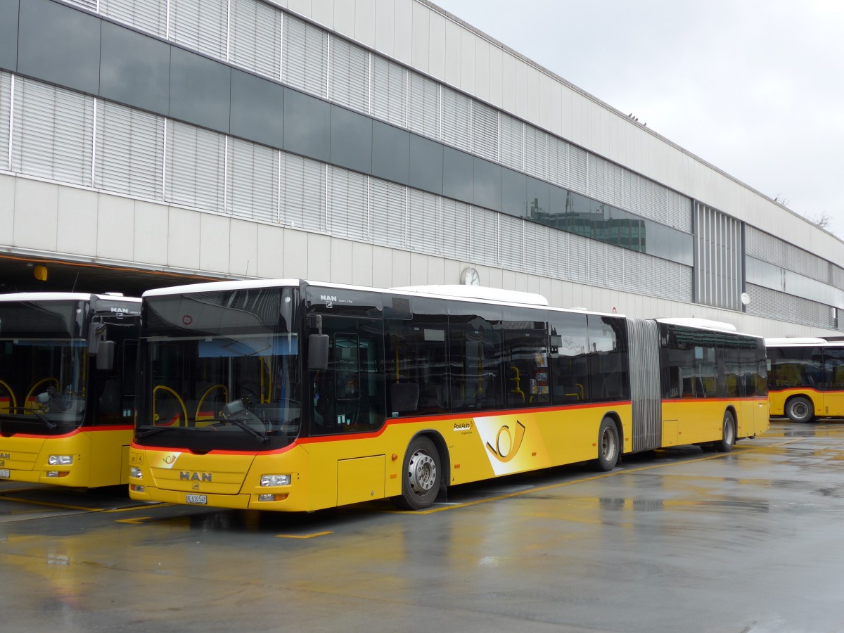 (149'376) - PostAuto Bern - Nr. 661/BE 610'548 - MAN am 23. Mrz 2014 in Bern, Postautostation