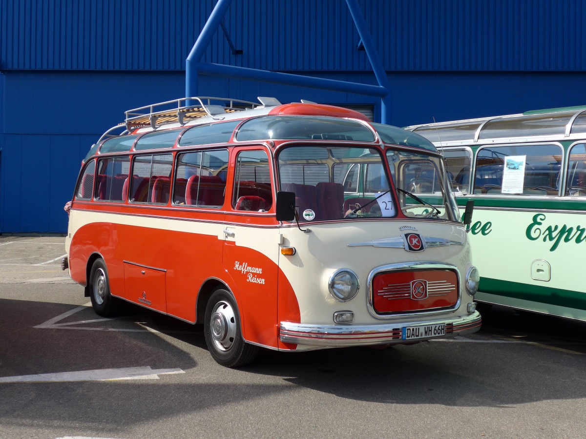 (149'756) - Hoffmann, Nohn - DAU-WH 66H - Setra am 25. April 2014 in Sinsheim, Museum