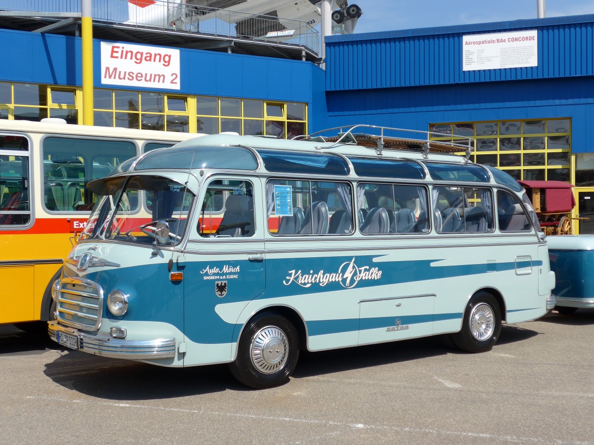 (149'859) - Mrch, Sinsheim - HD-ZP 500H - Setra am 25. April 2014 in Sinsheim, Museum