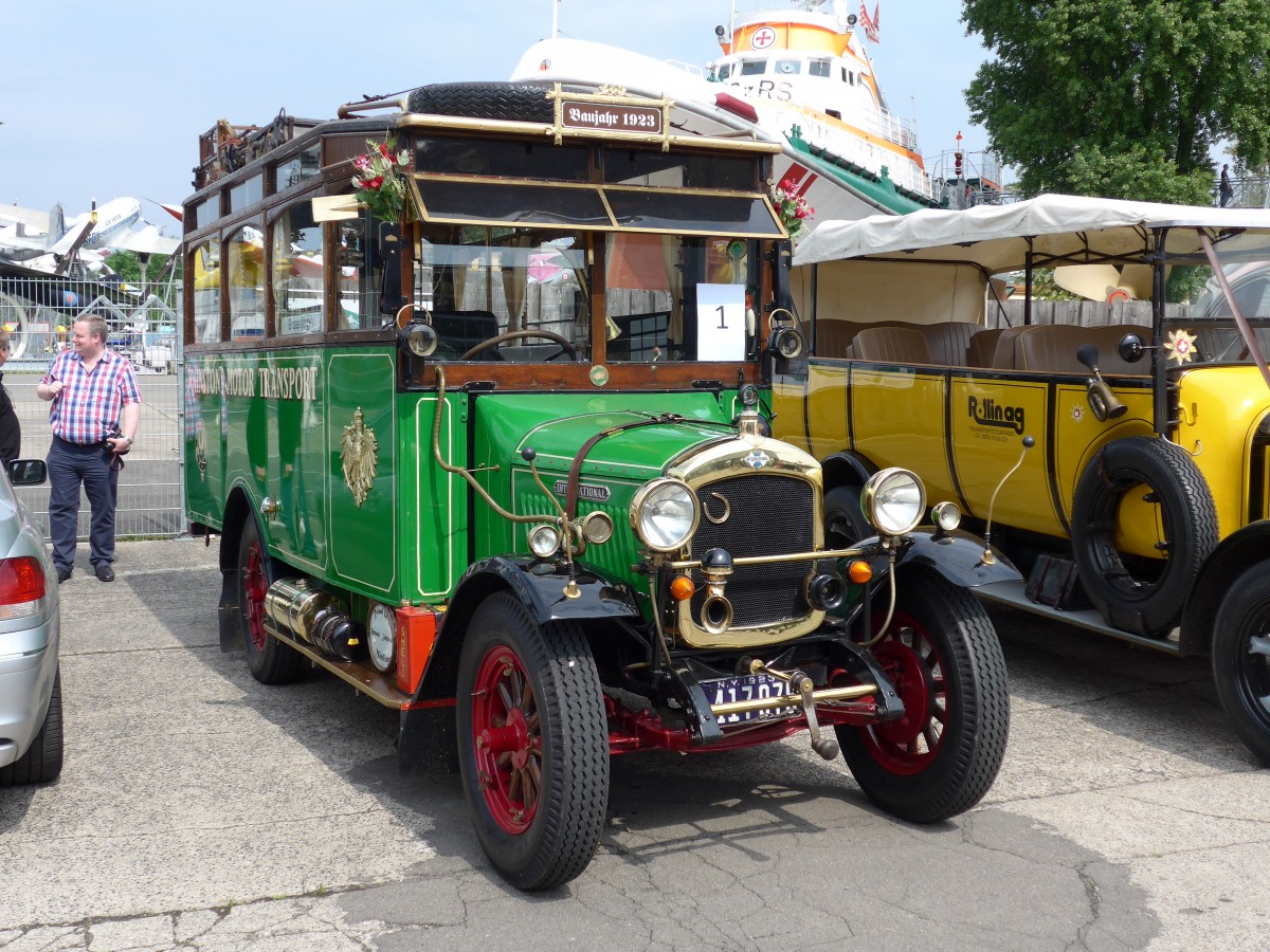 (150'260) - Gross - DON 0754 - International (ex Johnston, GB-Richmond) am 26. April 2014 in Speyer, Technik-Museum