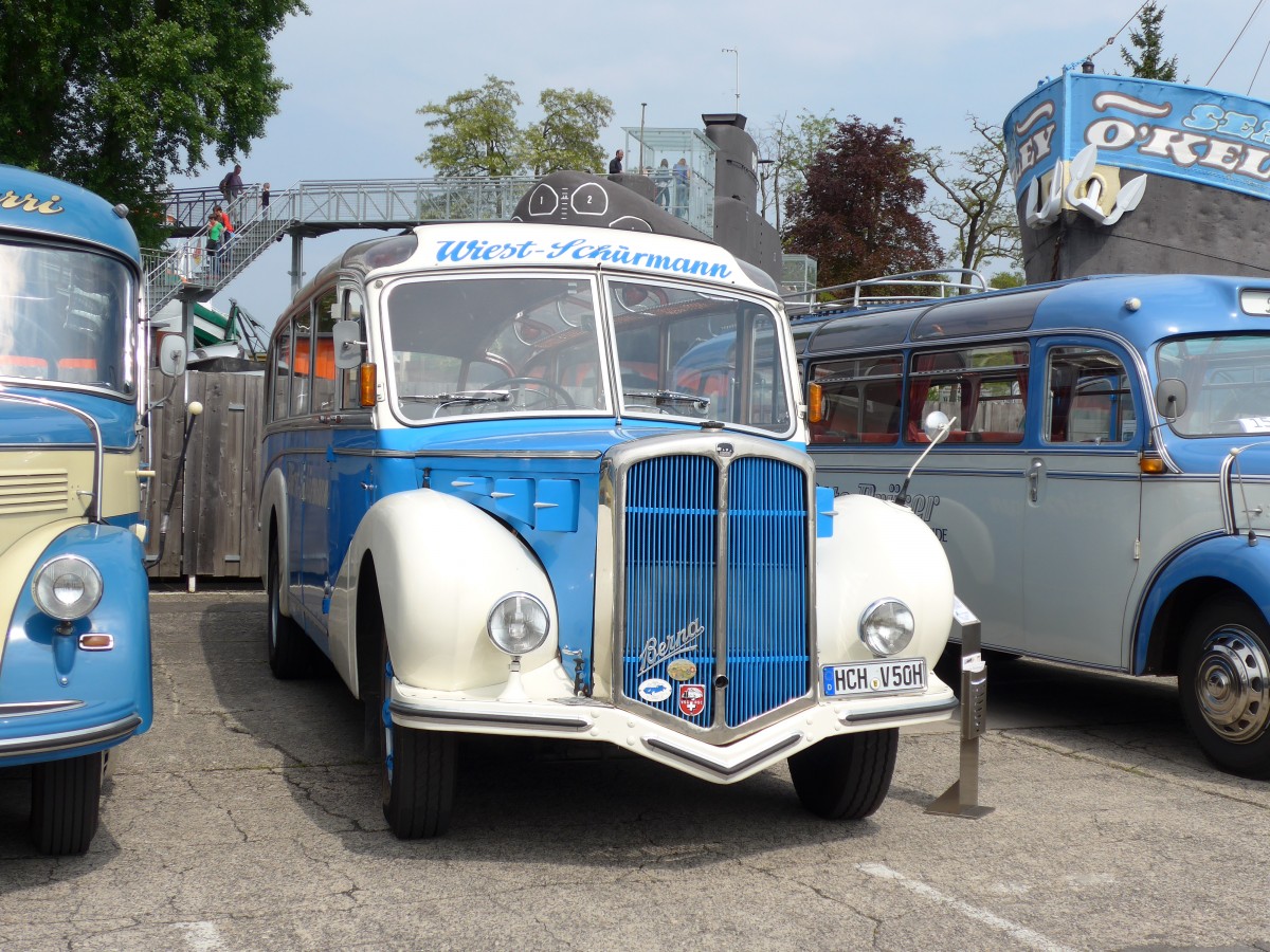 (150'275) - Wiest-Schrmann, Hechingen - HCH-V 50H - Berna/R&J (ex AOE Langnau; ex SER Langnau) am 26. April 2014 in Speyer, Technik-Museum