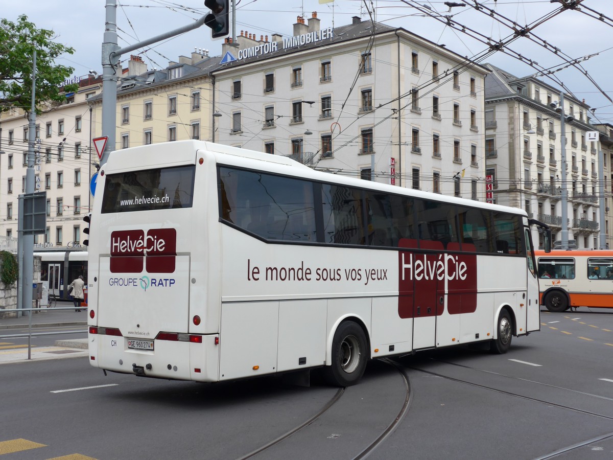 (150'855) - HelvCie, Satigny - Nr. 303/GE 960'274 - Bova am 26. Mai 2014 in Genve, Place des Vingt-Deux-Cantons